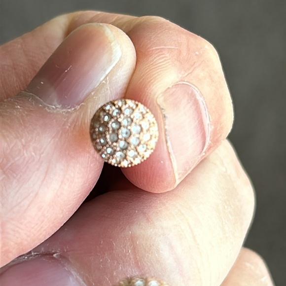 Fossil Bangle with crystal accents - Picture 8 of 11